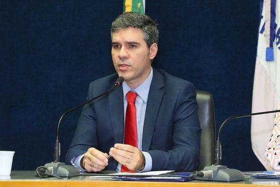 Deputado Rodrigo Coelho, novo conselheiro do Tribunal de Contas do Estado (TCE-ES) (Foto: Tati Beling)