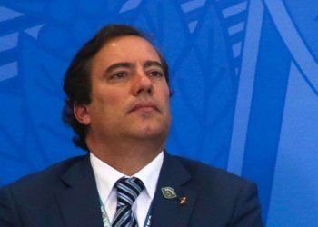 O presidente da Caixa Econômica Federal, Pedro Guimarães. © Antonio Cruz/Agência Brasil