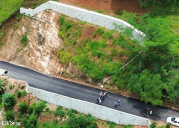 Governo do Estado entrega contencao contra deslizamentos em estrada de Mimoso do Sul © Secom ES Seag O Jornal dos Capixabas!