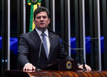 O Senador Sergio Moro (União-PR) © Jefferson Rudy I Via Agência Senado