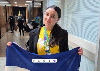 A estudante Heloisa Fermão Schulz © Reprodução I VIa Secom-ES
