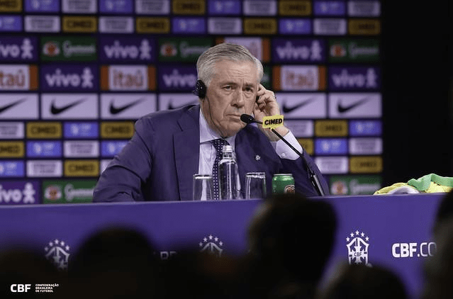 Carlo Ancelotti © Rafael Ribeiro I Via Flickr oficial da CBF