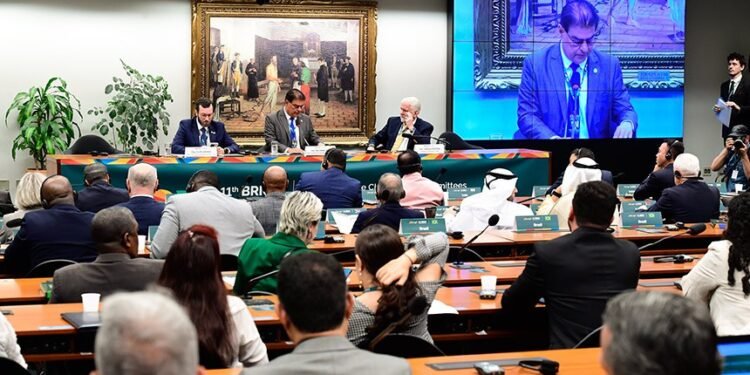 Presidentes de Comissões de Relações Exteriores debatem fortalecimento do comércio via Brics