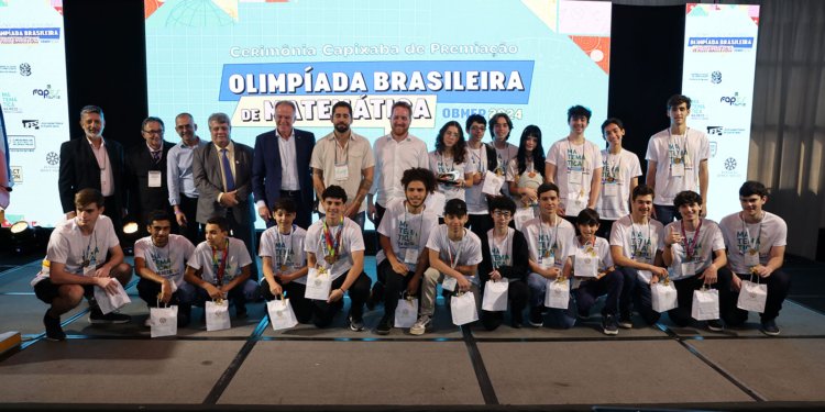 capixabas conquistam 296 medalhas na olimpíada brasileira de matemática © hélio filho i via secom es
