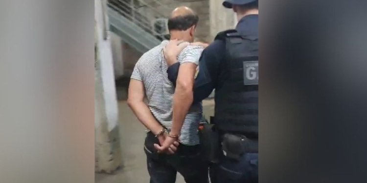 ex vice prefeito de ibatiba é preso por ameaça e falsidade ideológica em vitória © via guarda civil de vitoria