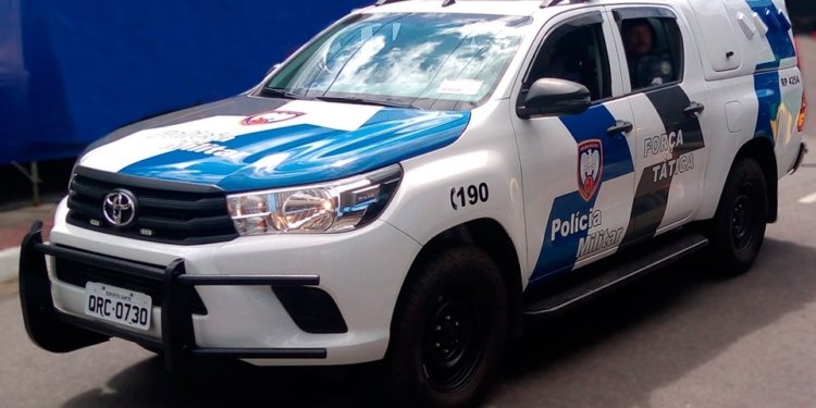 a equipe da força tática da 13ª companhia independente © divulgação i via pmes