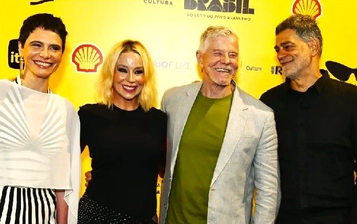 tapete vermelho malu galli danielle winits miguel falabella e eduardo moscovis