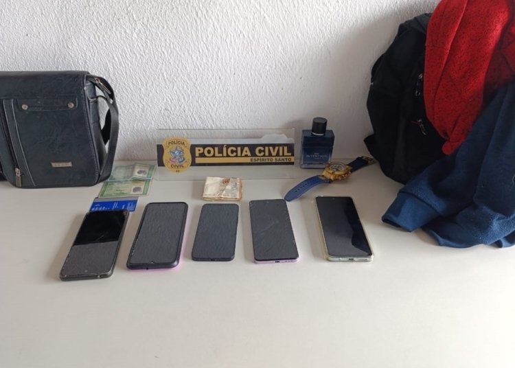 Homem é preso com seis celulares furtados durante a Operação Ponto Final na Serra