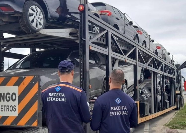 fiscalização em linhares identifica transporte irregular de mercadorias avaliadas em mais de r$ 1,1 milhão © detran es