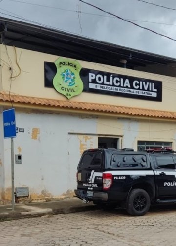 a polícia civil do espírito santo (pces), 8ª delegacia regional de ibatiba © divulgação