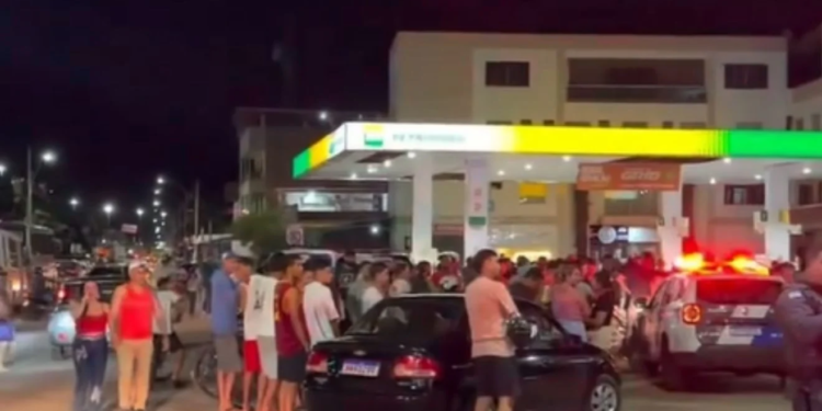 homem é assassinado a tiros em posto de gasolina de ibatiba © divulgação i via redes sociais