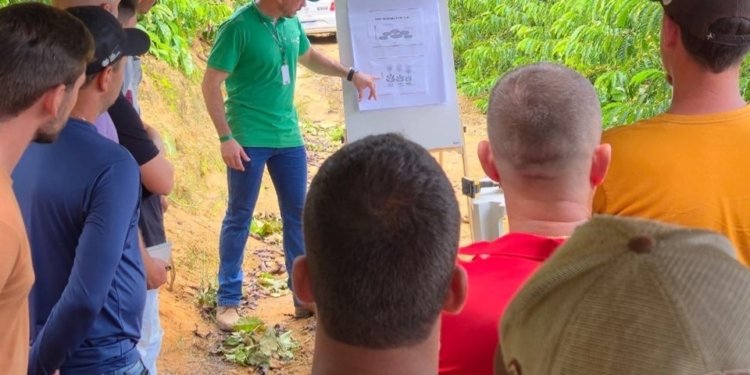 dia de campo sobre tecnologias para aumentar a produtividade do café reúne 180 participantes em iconha © seag es
