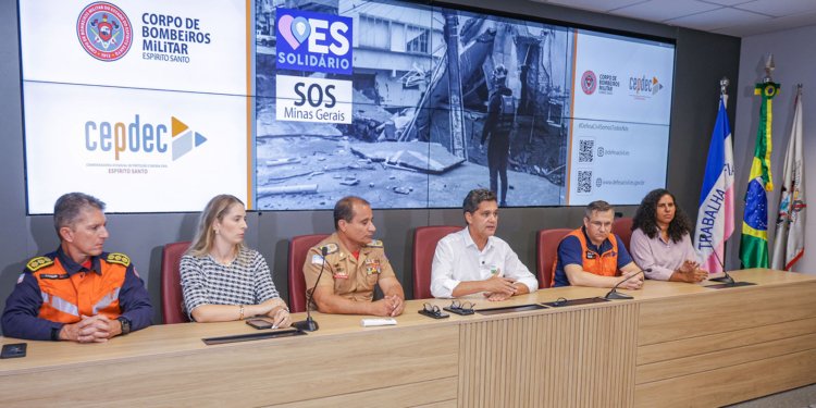 espírito santo envia ajuda a minas gerais e abre coleta de donativos em vitória © cid costa i via governo es