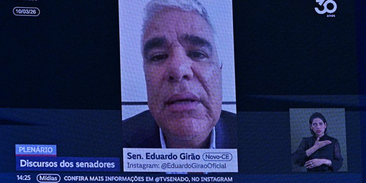 Girão defende anistia para envolvidos em atos de 8 de janeiro em discurso no Senado