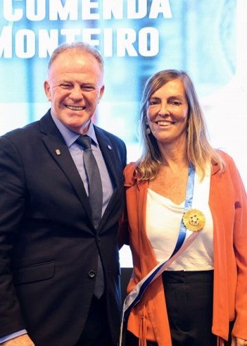 o governo do estado concedeu a comenda jerônymo monteiro, ordem grã cruz, à bióloga e pesquisadora tatiana sampaio © hélio filho i via secom es