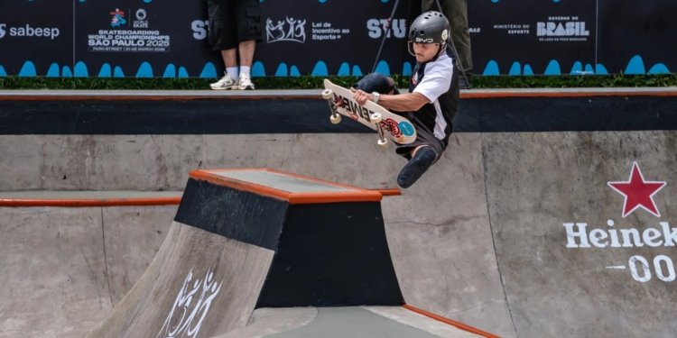 Vini Sardi conquista título e agradece fãs após vitória na disputa de park no Paraskate