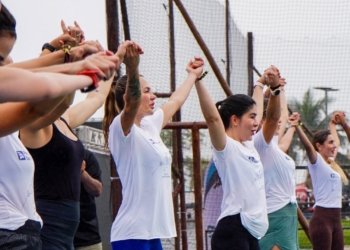 Participantes da edição passada aproveitaram a experiência de wellness. Foto: Divulgação