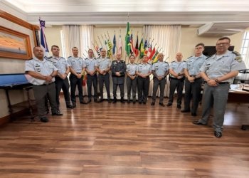 Coronéis participam de reunião estratégica com comando da PM