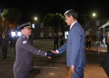 Coronel Luciana Ferrari faz história como primeira mulher no comando da PMES em 191 anos