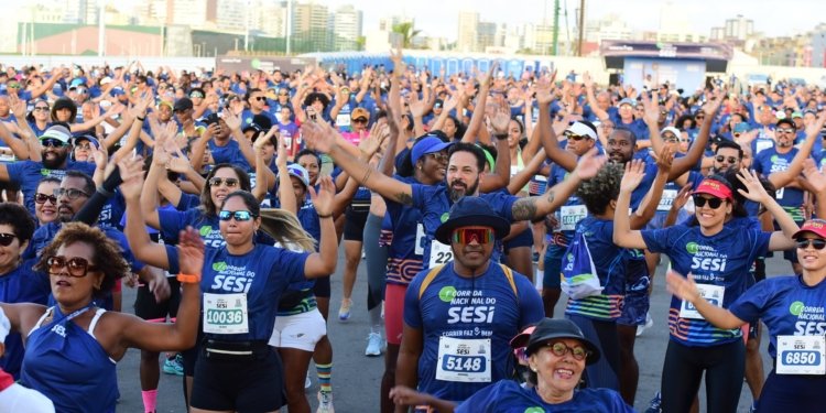 Corrida do Sesi ultrapassa 60 mil inscritos em segunda edição