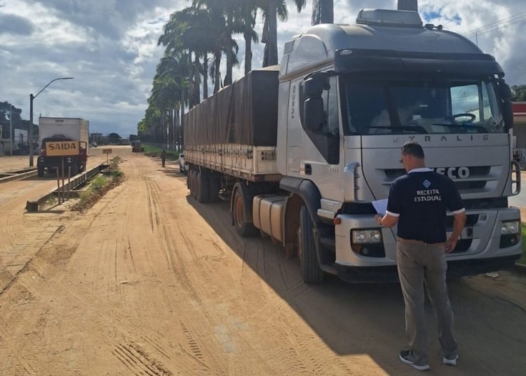 Fiscalização apreende carregamento de café avaliado em R$ 500 mil no norte