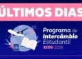 Inscrições para intercâmbio da Sedu encerram segunda-feira