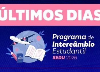 Inscrições para intercâmbio da Sedu encerram segunda-feira