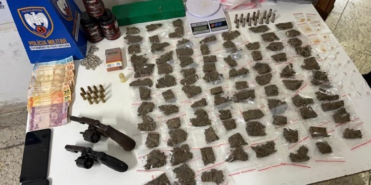 Polícia apreende armas e drogas após fuga de motorista em São Roque do Canaã