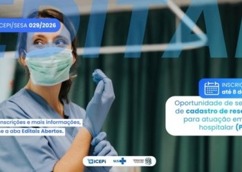 Sesa abre cadastro de reserva para 5 categorias de profissionais em hospitais estaduais