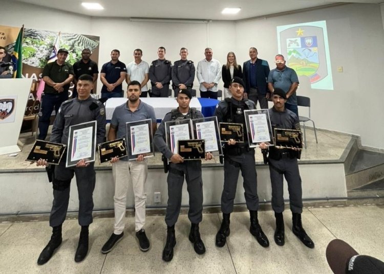 18ª Companhia Independente homenageia destaques operacionais em Jaguaré
