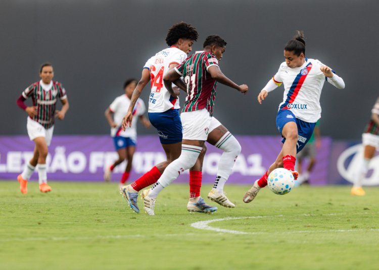 Bahia busca empate heroico contra o Fluminense no Brasileirão Feminino