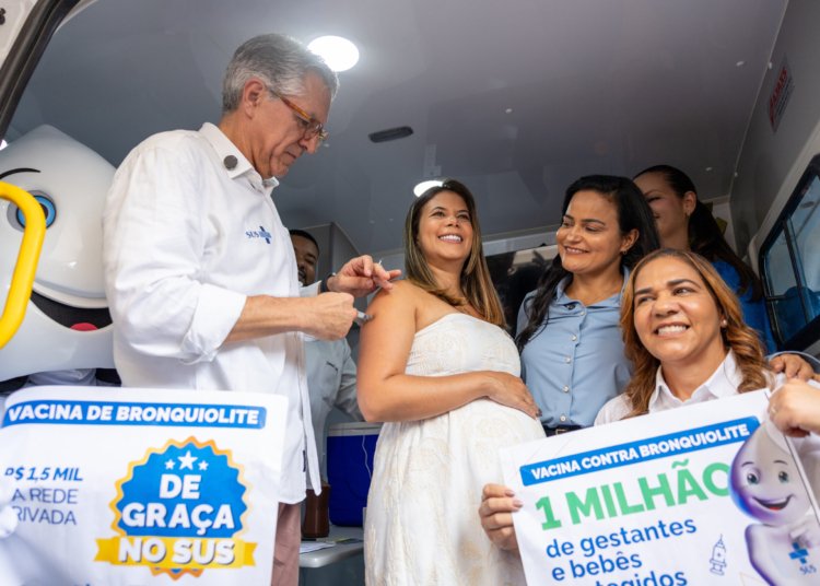 Brasil supera 1 milhão de gestantes vacinadas contra o vírus sincicial respiratório