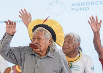 Cacique Raoni segue internado em Mato Grosso para tratamento de hérnia diafragmática