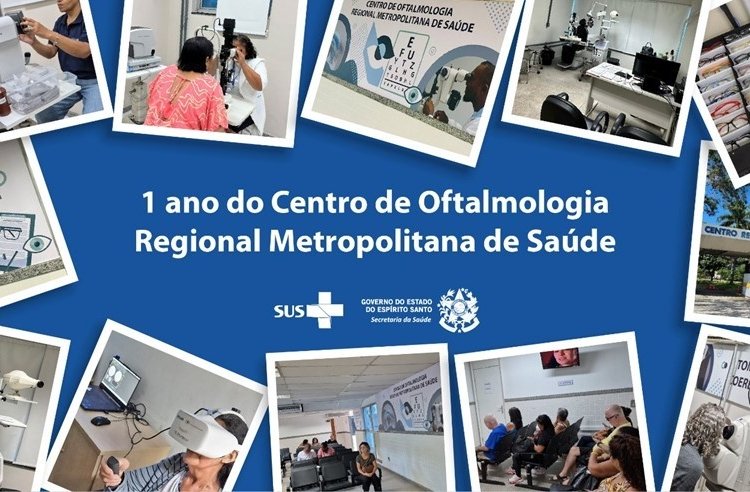 Centro de Oftalmologia do CRE Metropolitano completa um ano com 129 mil atendimentos realizados