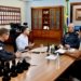 Coronel Ríodo Lopes Rubim recebe prefeito de Viana e define ações na segurança