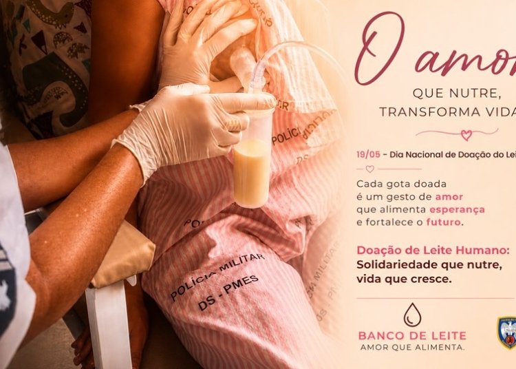 Dia nacional da doação de leite humano: Um gesto que salva vidas no Espírito Santo