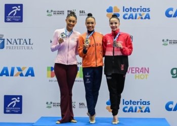 Ginasta capixaba Geovanna Santos conquista o vice-campeonato brasileiro de ginástica