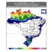 Inmet prevê chuva forte no Norte e Sudeste no início da semana