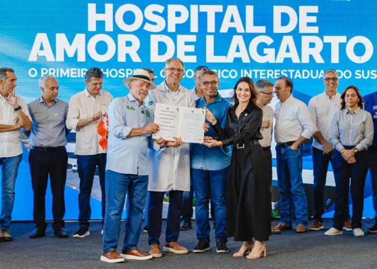 Lula inaugura hospital em Sergipe e rebate classificação externa sobre facções criminosas