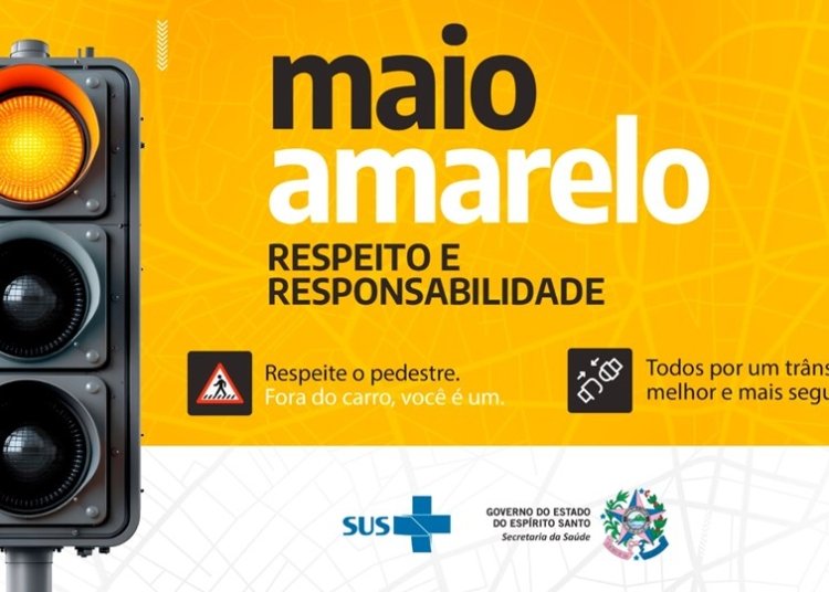 Maio Amarelo expõe alta nas internações de ciclistas e pedestres no SUS do Espírito Santo