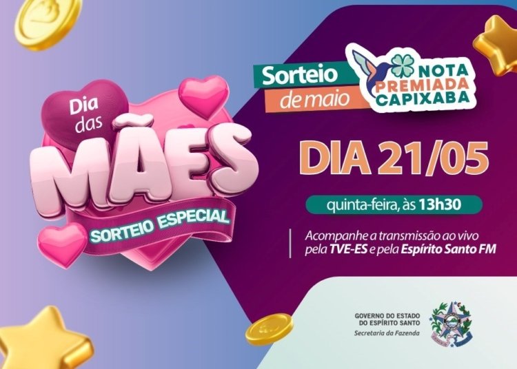 Nota Premiada Capixaba sorteia R$ 50 mil nesta quinta-feira