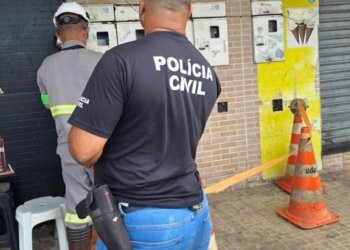 Operação contra furto de energia fecha distribuidora de bebidas em Vila Velha