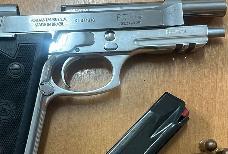 Polícia Civil apreende arma usada para ameaçar mulher em Cariacica