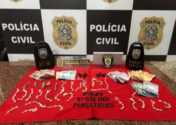 Polícia desarticula esquema de tráfico na região da "Buraca" em Marataízes