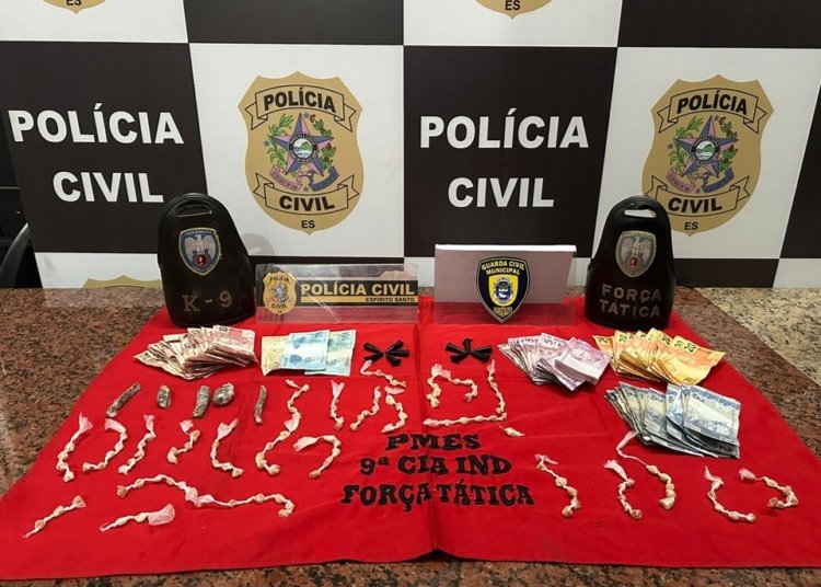 Polícia desarticula esquema de tráfico na região da "Buraca" em Marataízes