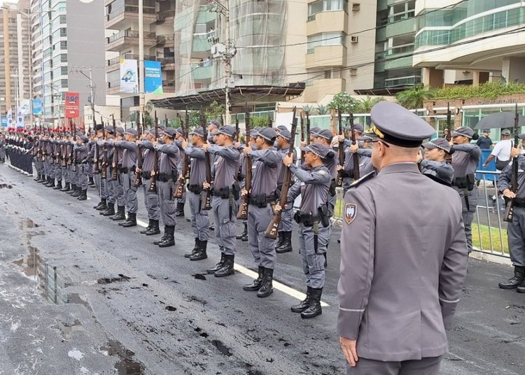 Polícia militar celebra os 491 anos da colonização do Espírito Santo em vila velha