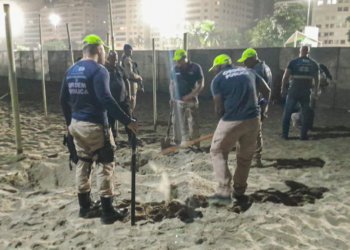 Prefeitura descarta produtos irregulares enterrados em Copacabana antes do show da Shakira