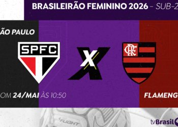 São Paulo e flamengo decidem o título do brasileirão feminino sub-20 na TV Brasil