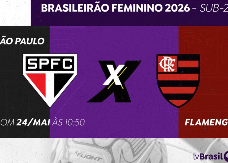 São Paulo e flamengo decidem o título do brasileirão feminino sub-20 na TV Brasil