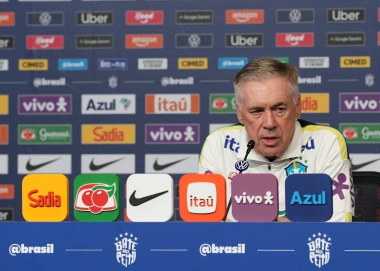 Ancelotti busca alternativas e define testes finais da seleção brasileira antes da copa